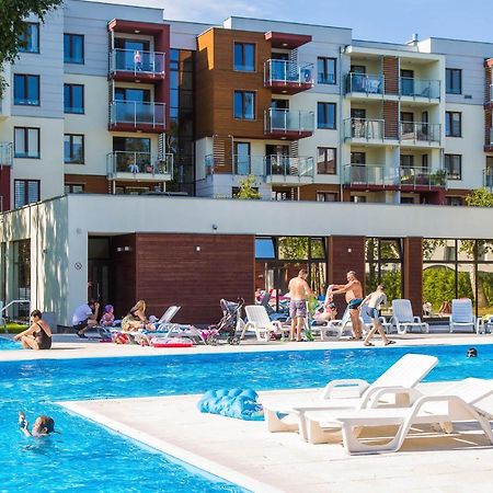Apartament Pomaranczowy Z Basenem,Sauna-Blisko Morza. Kołobrzeg Buitenkant foto