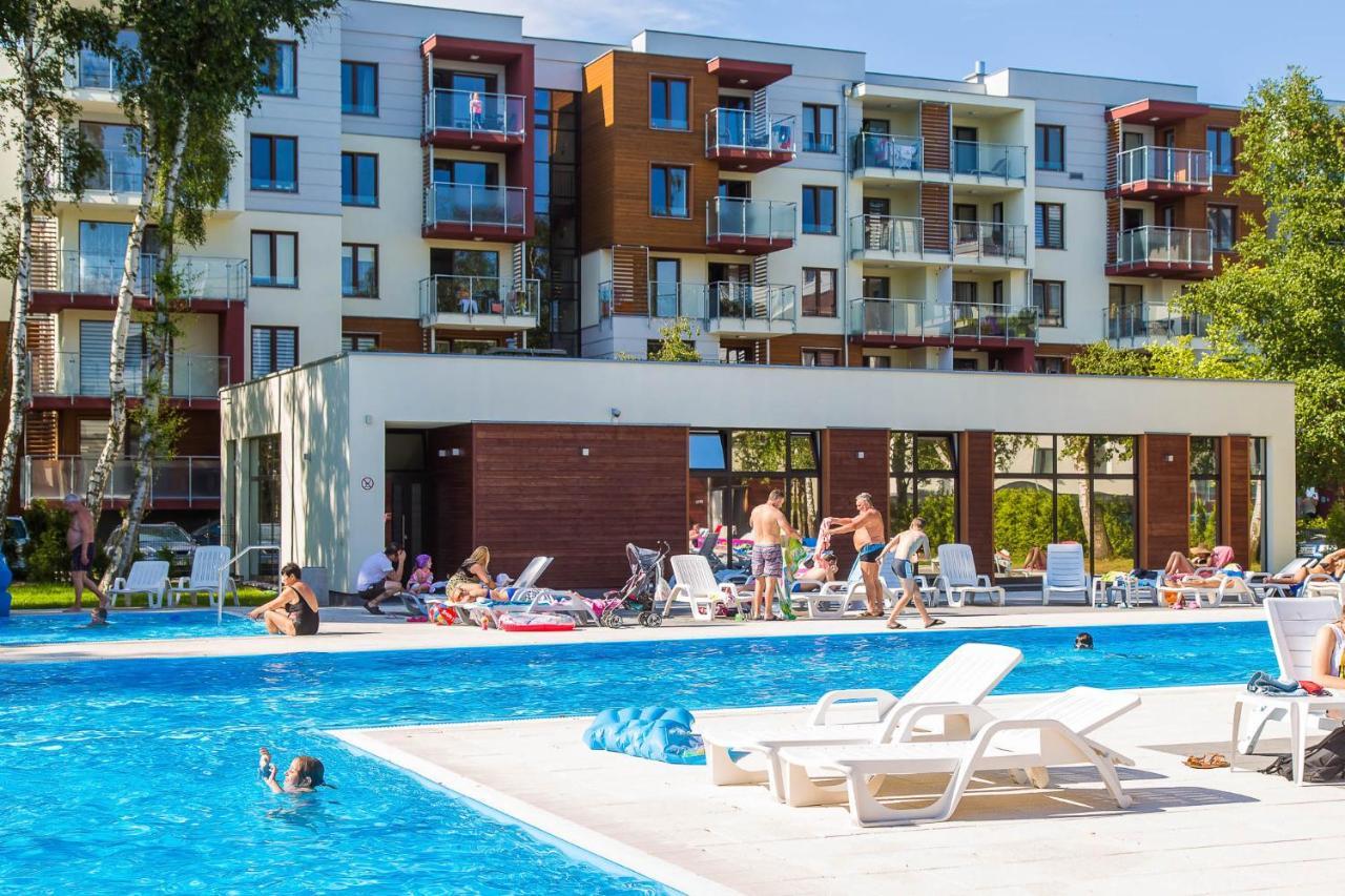 Apartament Pomaranczowy Z Basenem,Sauna-Blisko Morza. Kołobrzeg Buitenkant foto