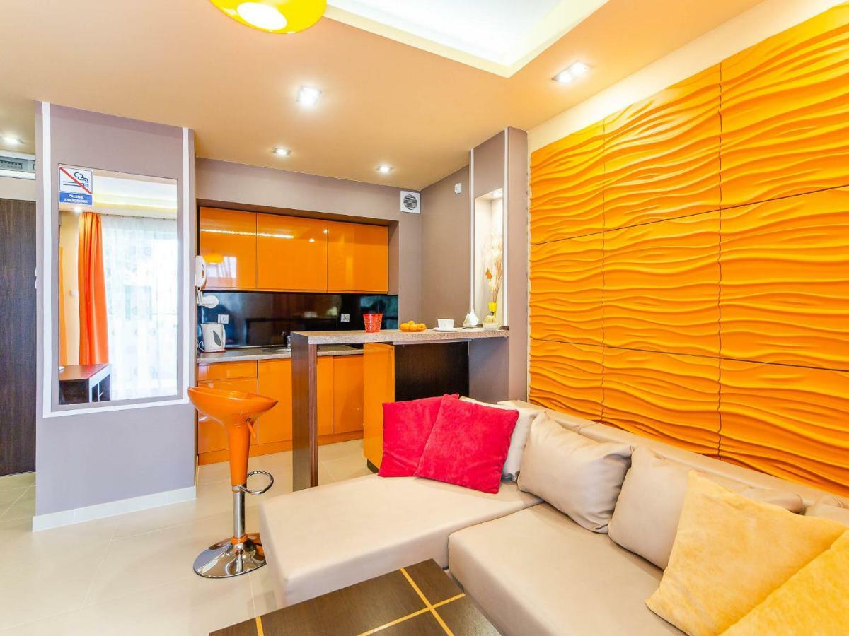 Apartament Pomaranczowy Z Basenem,Sauna-Blisko Morza. Kołobrzeg Buitenkant foto